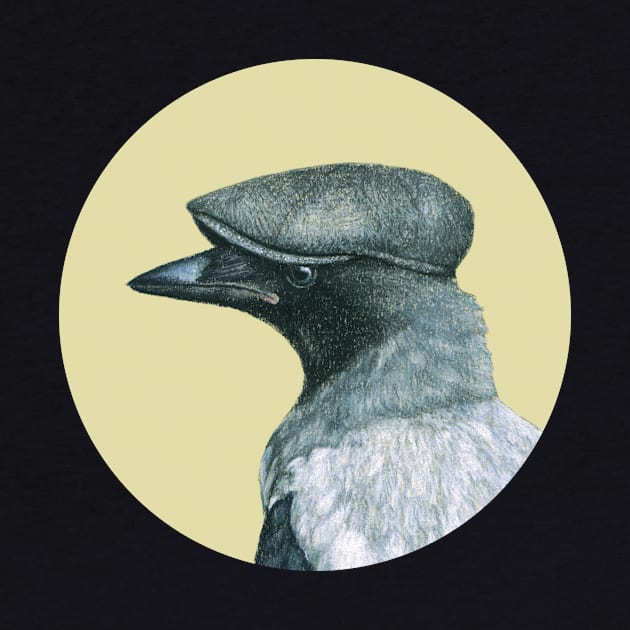 Hooded crow by Mikhail Vedernikov